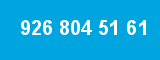 926 804 51 61
